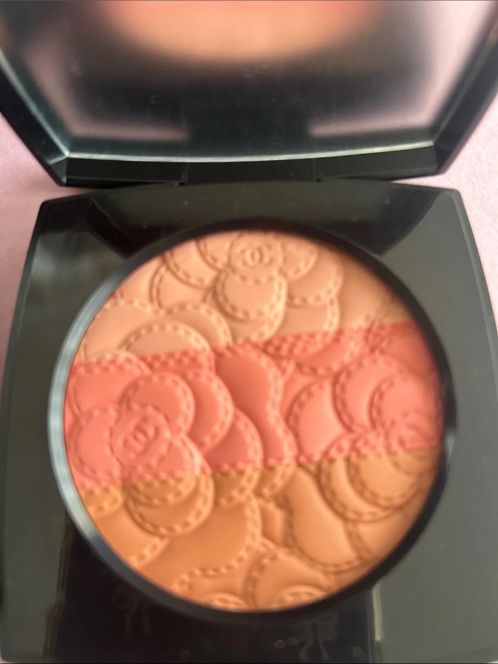 CHANEL Camélia Futura Powder Blush Trio - Limited, edition